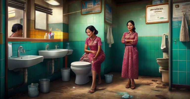 Geger! Begini Kondisi Toilet Umum di Indonesia, Ayu Dewi Langsung Turun Tangan!