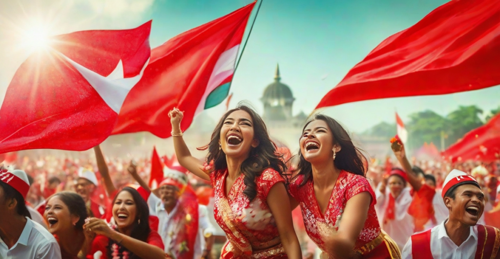 Lihat Wajah Bahagia Ini! Selamat, Indonesia Berpesta! 😭❤️🇮🇩