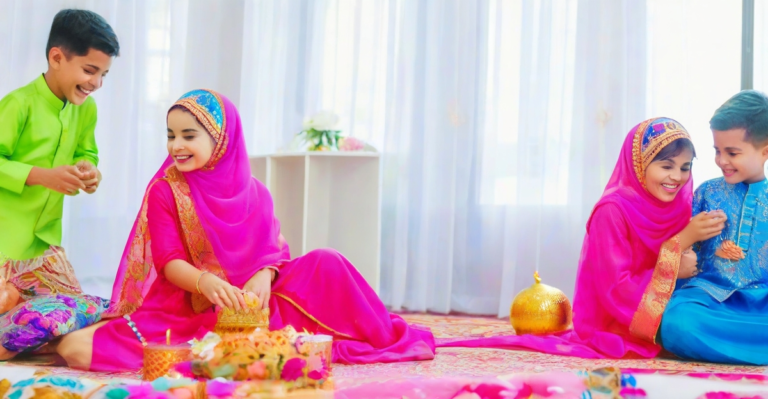 Momen Lucu Kakak Adik Saat Lebaran, Jadi Tradisi Manis Setiap Tahun!